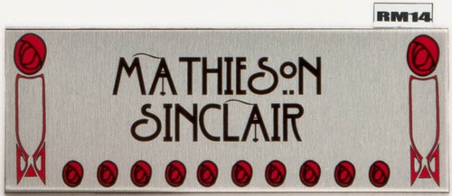 Rennie mackintosh sign - rennie, name