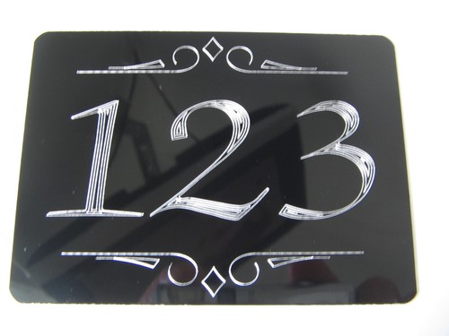 House door number plate plaque - house, plate,plaque