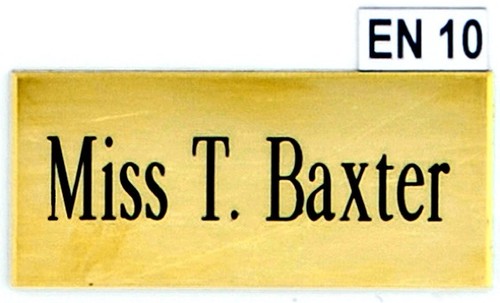 Deep engraved house name - engraved,,