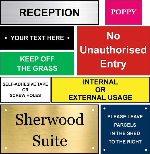 Engraved sign plaque door - sign, name