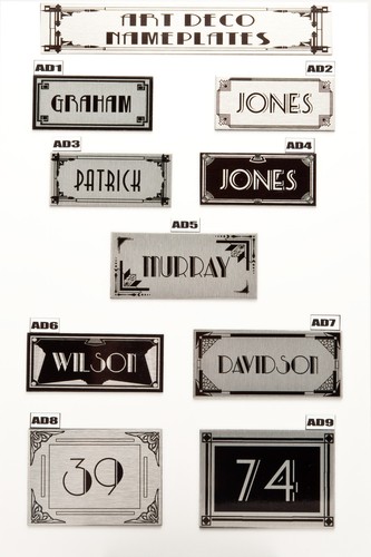 House sign plaque personalised - plaque,
